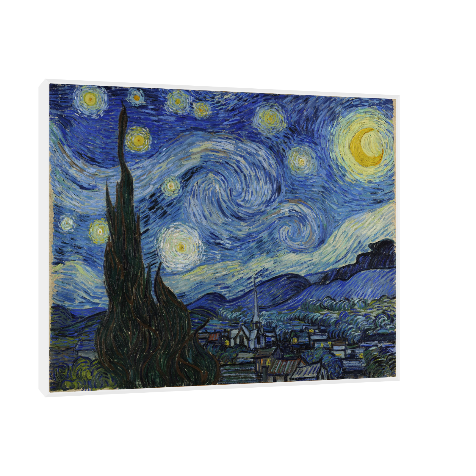 Umetnička slika ​Starry Night, Vincent van Gogh na platnu - NS Canvas Shop