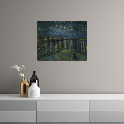 Umetnička slika ​Starry Night, Vincent van Gogh na platnu - NS Canvas Shop