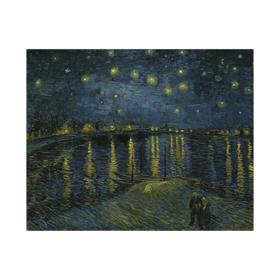 Umetnička slika ​Starry Night, Vincent van Gogh na platnu - NS Canvas Shop