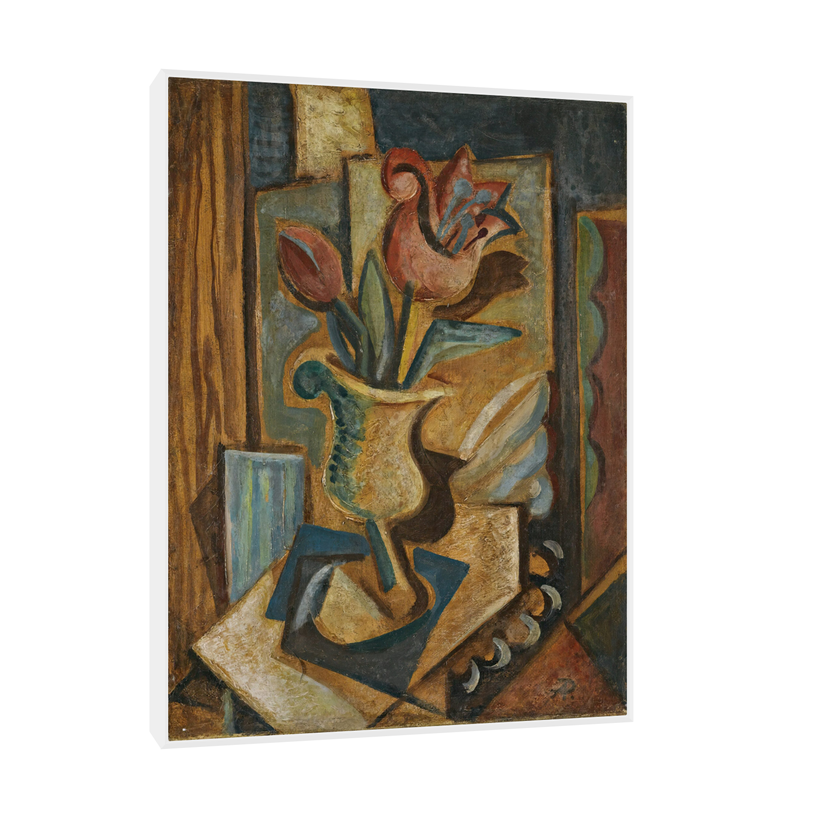 Umetnička slika ​Still Life With Tulips, Antonin Procházka na platnu - NS Canvas Shop