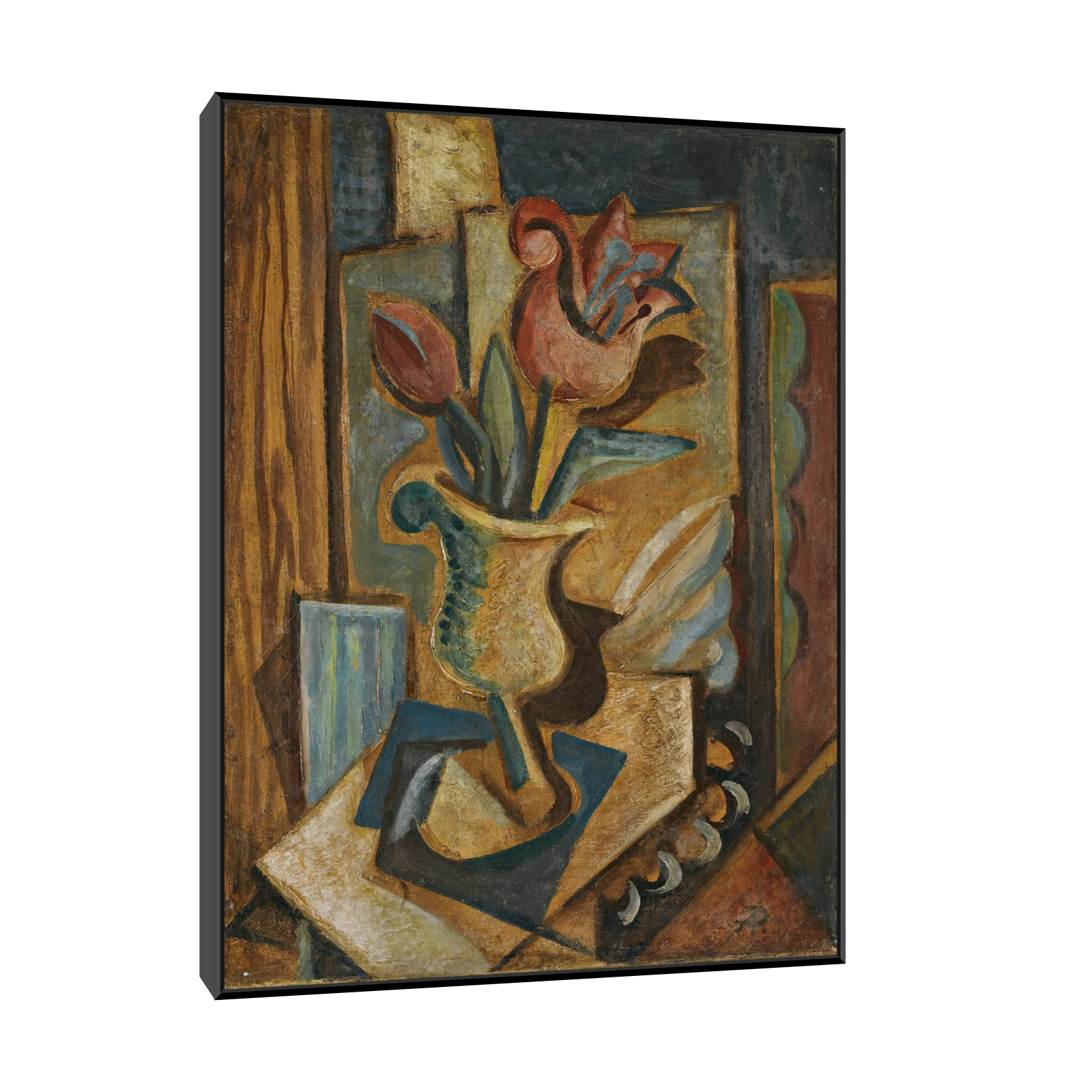 Umetnička slika ​Still Life With Tulips, Antonin Procházka na platnu - NS Canvas Shop