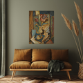 Umetnička slika ​Still Life With Tulips, Antonin Procházka na platnu - NS Canvas Shop