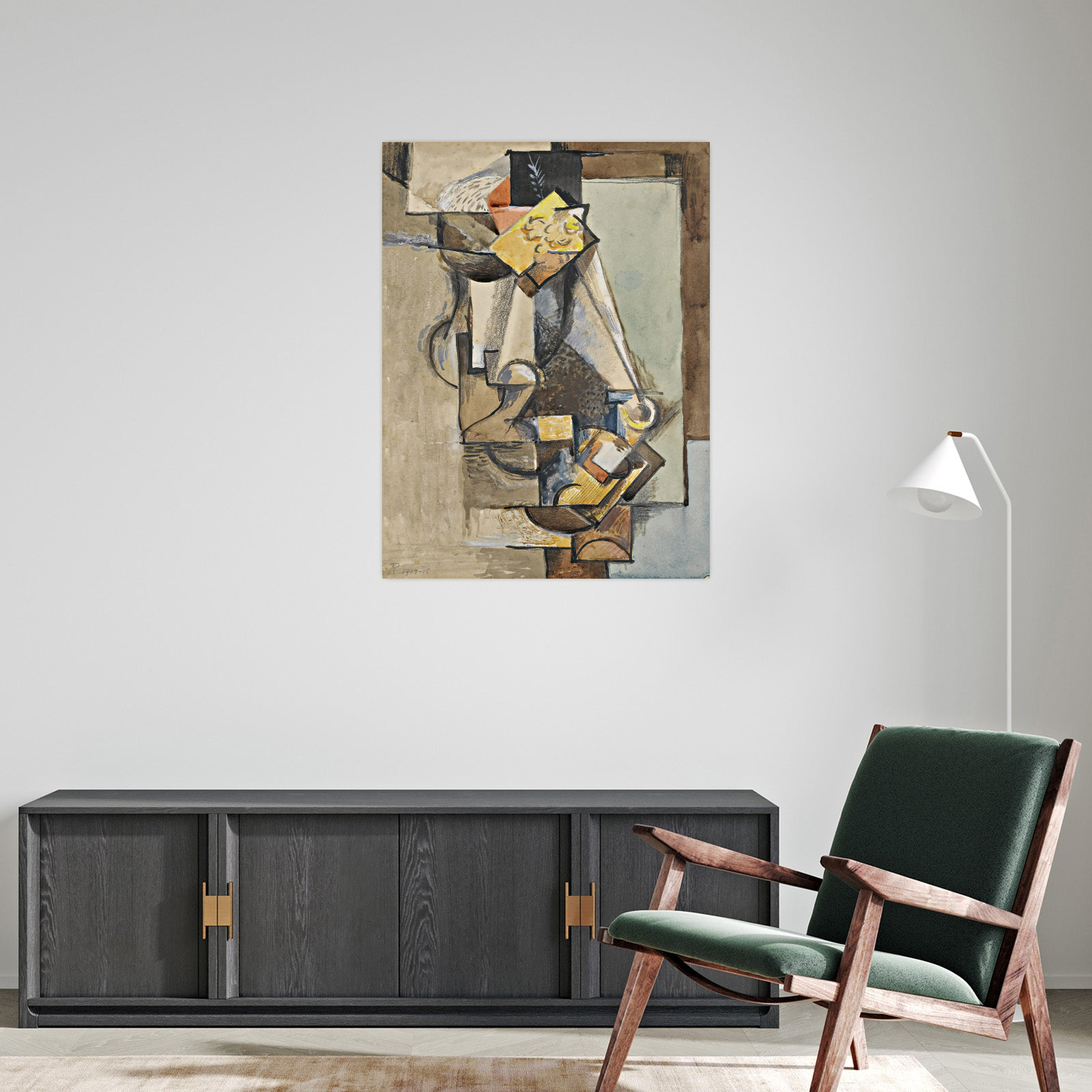 Umetnička slika ​Still life with vase and flower, Antonin Procházka na platnu - NS Canvas Shop
