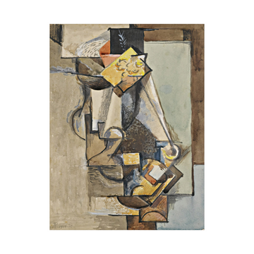 Umetnička slika ​Still life with vase and flower, Antonin Procházka na platnu - NS Canvas Shop