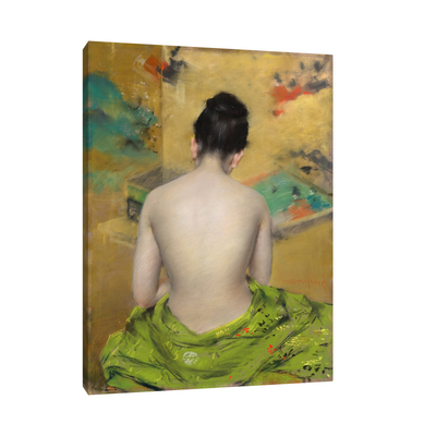 Umetnička slika ​Study of Flesh Color and Gold, William Merritt Chase na platnu - NS Canvas Shop