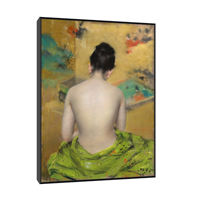 Umetnička slika ​Study of Flesh Color and Gold, William Merritt Chase na platnu - NS Canvas Shop