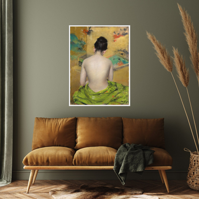 Umetnička slika ​Study of Flesh Color and Gold, William Merritt Chase na platnu - NS Canvas Shop