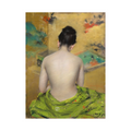 Umetnička slika ​Study of Flesh Color and Gold, William Merritt Chase na platnu - NS Canvas Shop