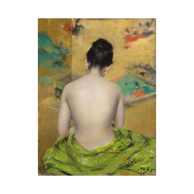 Umetnička slika ​Study of Flesh Color and Gold, William Merritt Chase na platnu - NS Canvas Shop