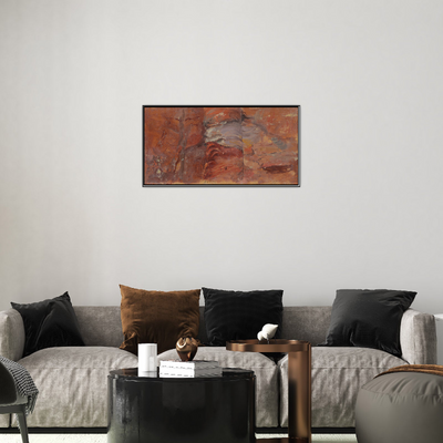 Umetnička slika ​Study of Rocks, Frederic Edwin Church na platnu - NS Canvas Shop