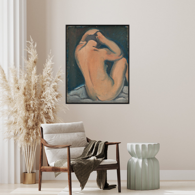 Umetnička slika ​Study of a Nude, Mikulas Galanda na platnu - NS Canvas Shop