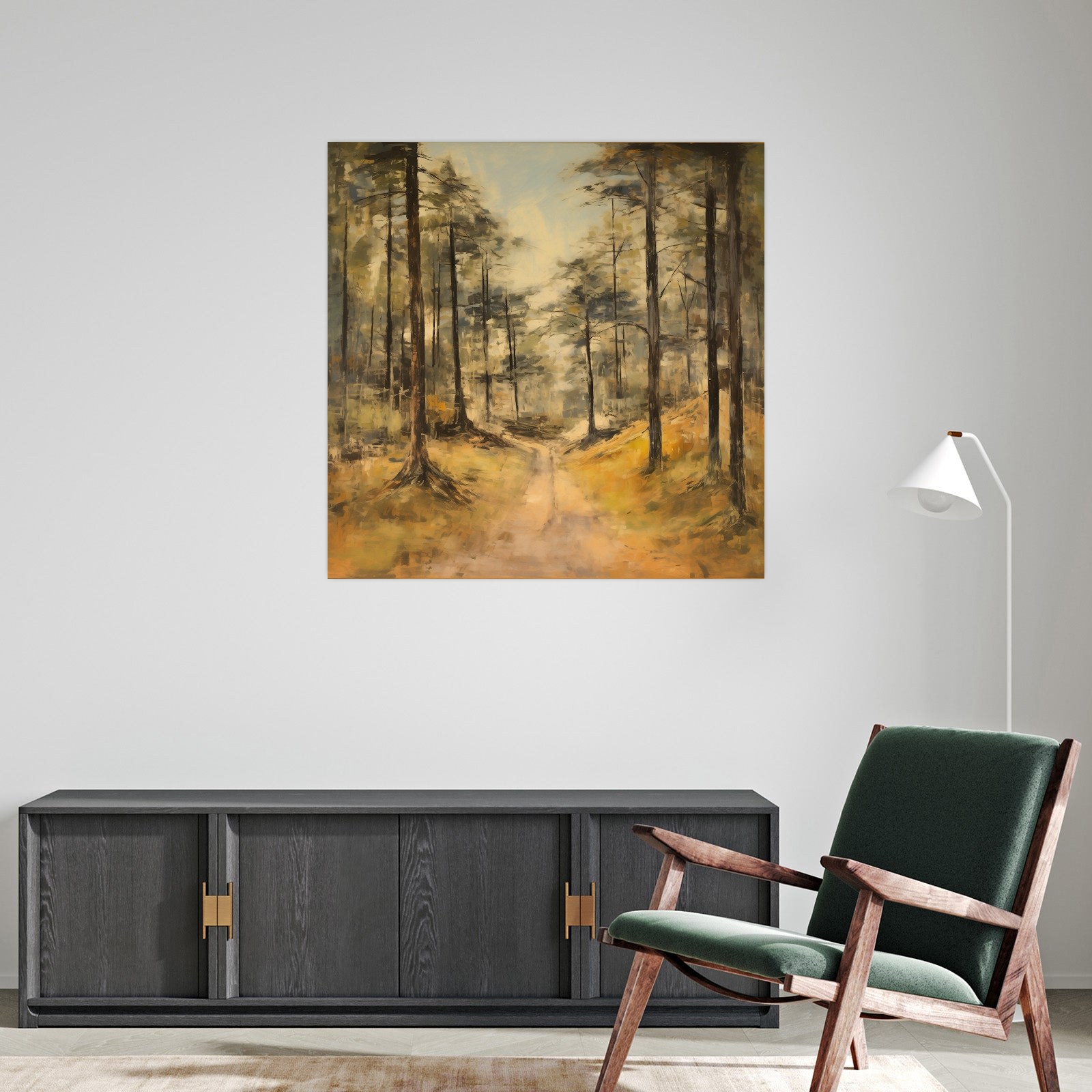Umetnička slika ​Šuma na platnu - NS Canvas Shop