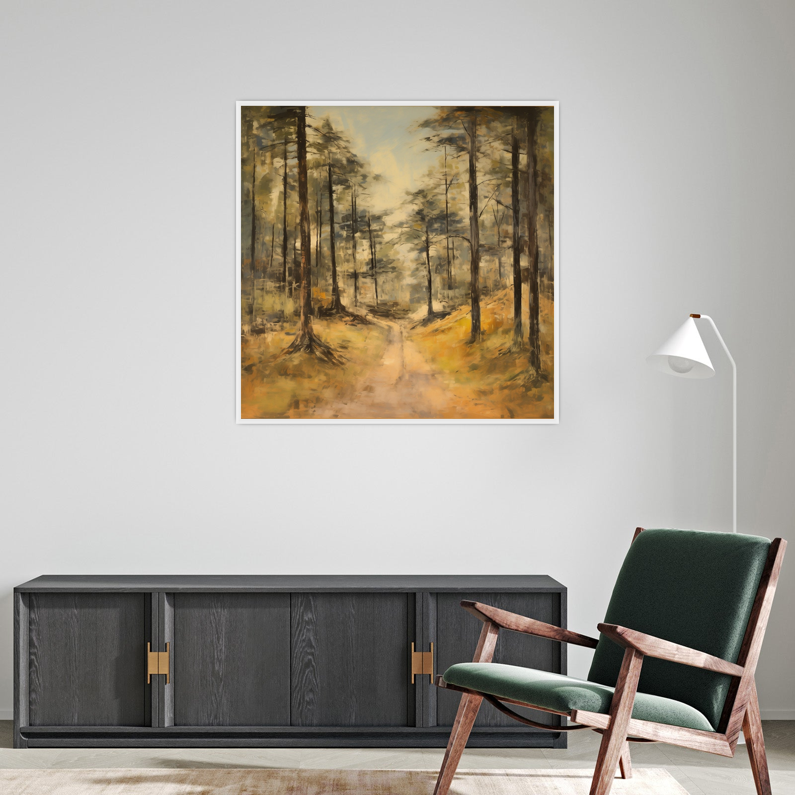 Umetnička slika ​Šuma na platnu - NS Canvas Shop