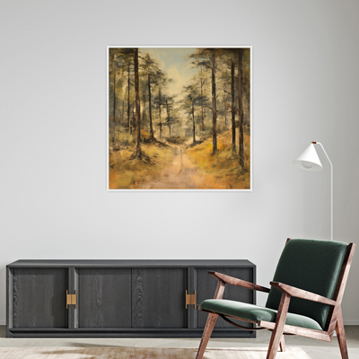 Umetnička slika ​Šuma na platnu - NS Canvas Shop