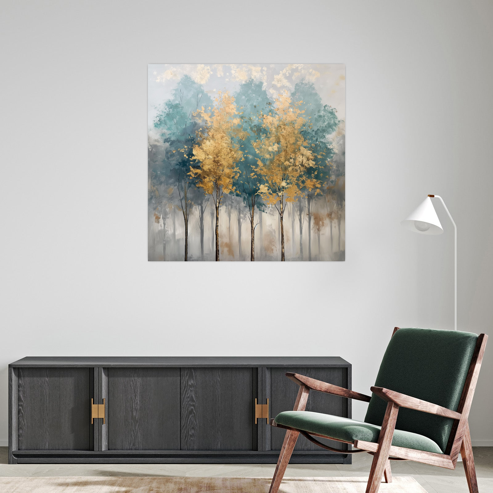 Umetnička slika ​Šuma na platnu - NS Canvas Shop