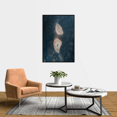 Umetnička slika ​Sunčane obale na platnu - NS Canvas Shop