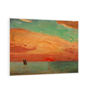 Umetnička slika ​Sunrise over the Eastern Sea, Fujishima Takeji na platnu - NS Canvas Shop