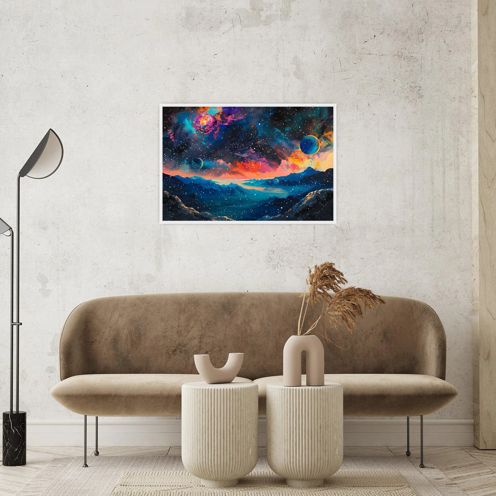 Umetnička slika ​Svemir na platnu - NS Canvas Shop