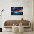 Umetnička slika ​Svemir na platnu - NS Canvas Shop