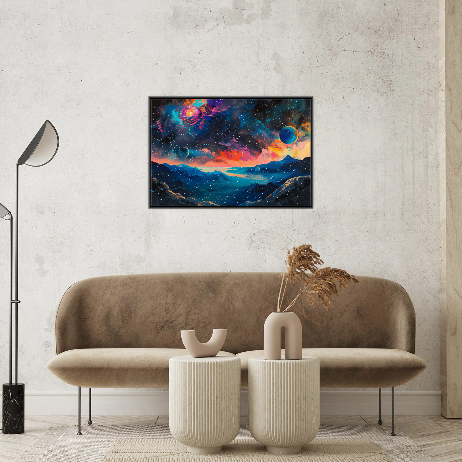 Umetnička slika ​Svemir na platnu - NS Canvas Shop