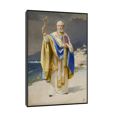 Umetnička slika ​Sveti Nikola, Uroš Predić na platnu - NS Canvas Shop