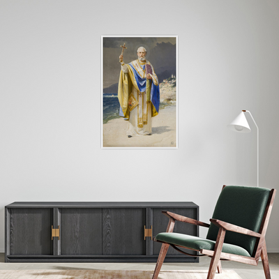 Umetnička slika ​Sveti Nikola, Uroš Predić na platnu - NS Canvas Shop