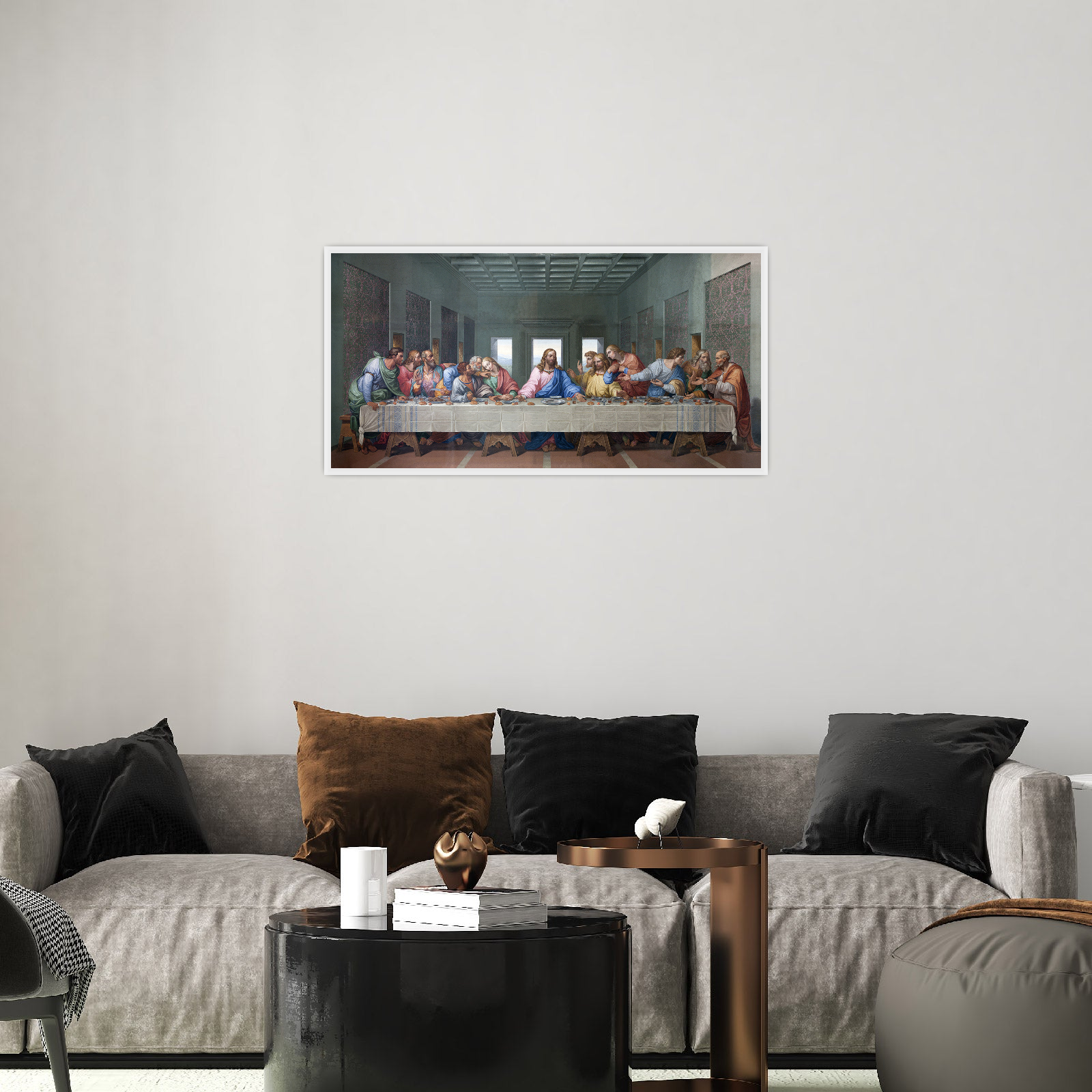 Umetnička slika ​Tajna večera, Leonardo da Vinci na platnu - NS Canvas Shop