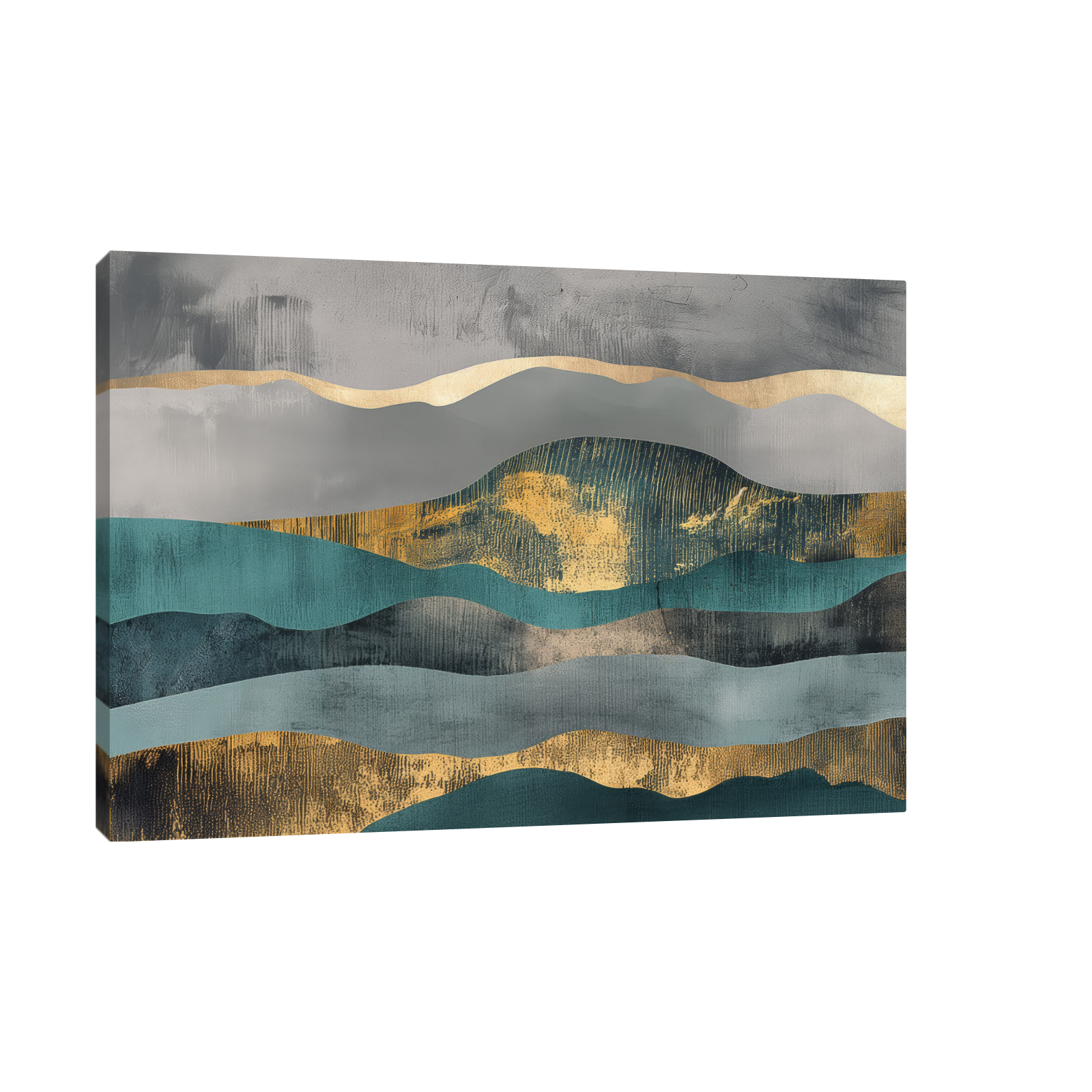 Umetnička slika ​Talasi na platnu - NS Canvas Shop