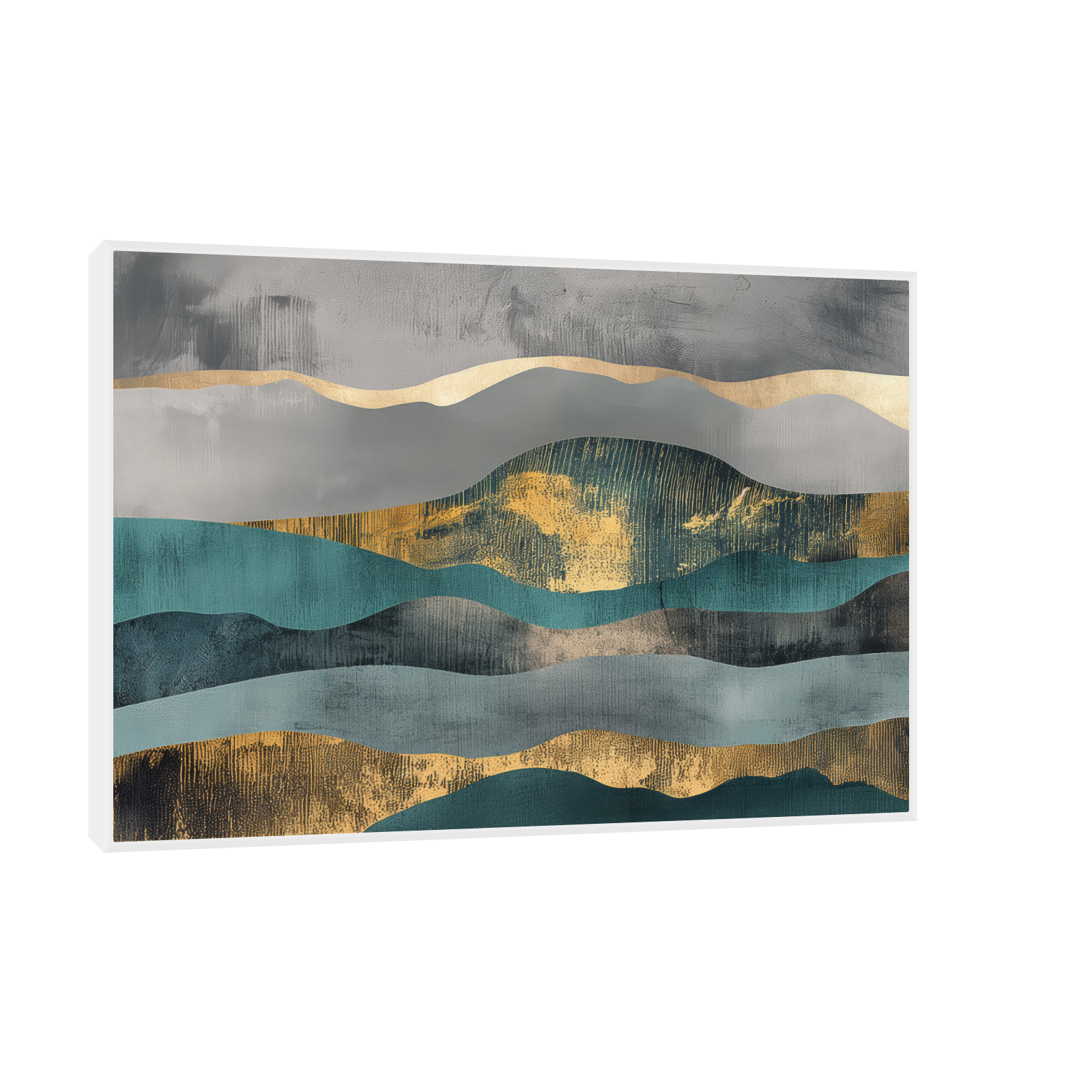 Umetnička slika ​Talasi na platnu - NS Canvas Shop