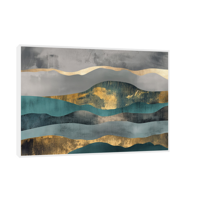 Umetnička slika ​Talasi na platnu - NS Canvas Shop