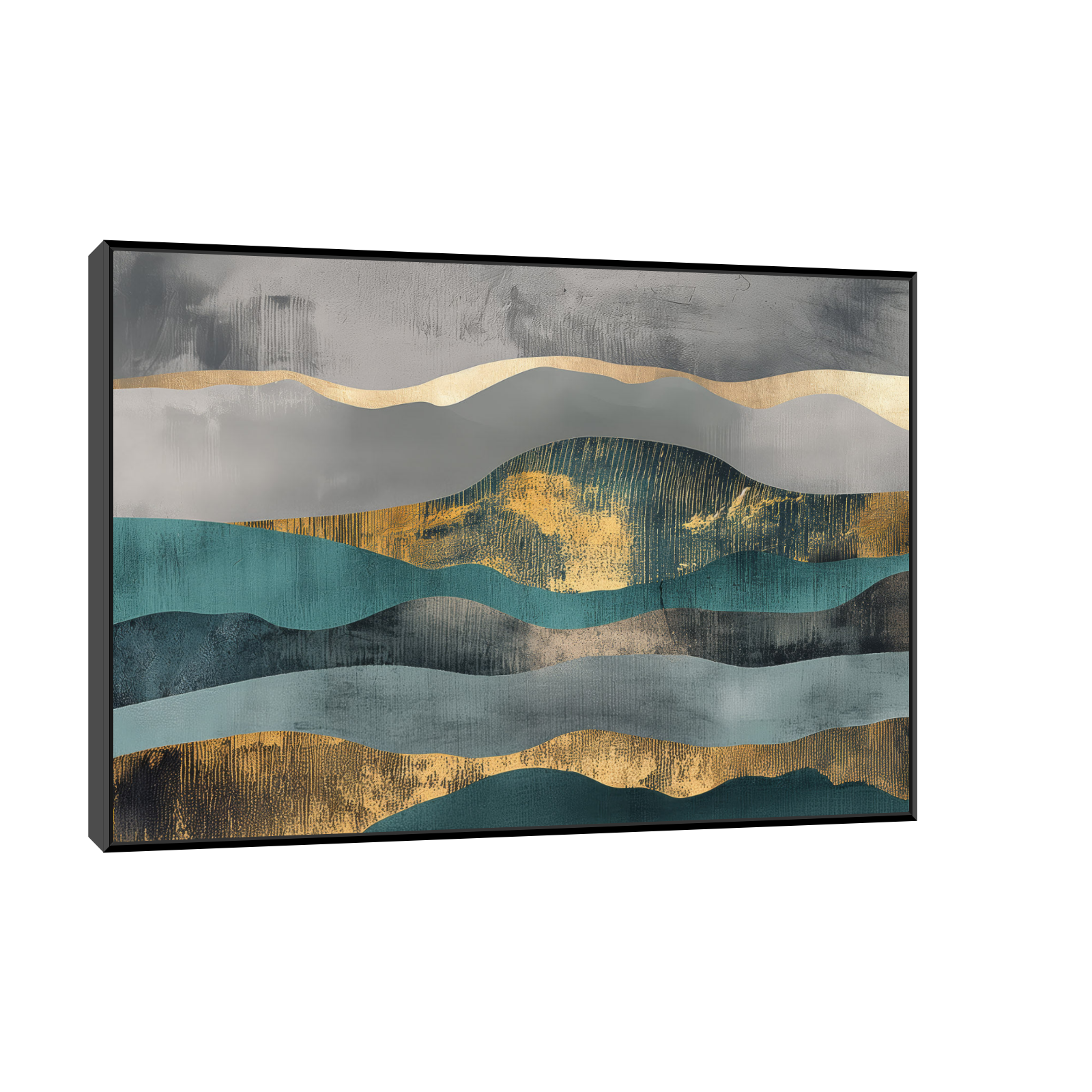 Umetnička slika ​Talasi na platnu - NS Canvas Shop