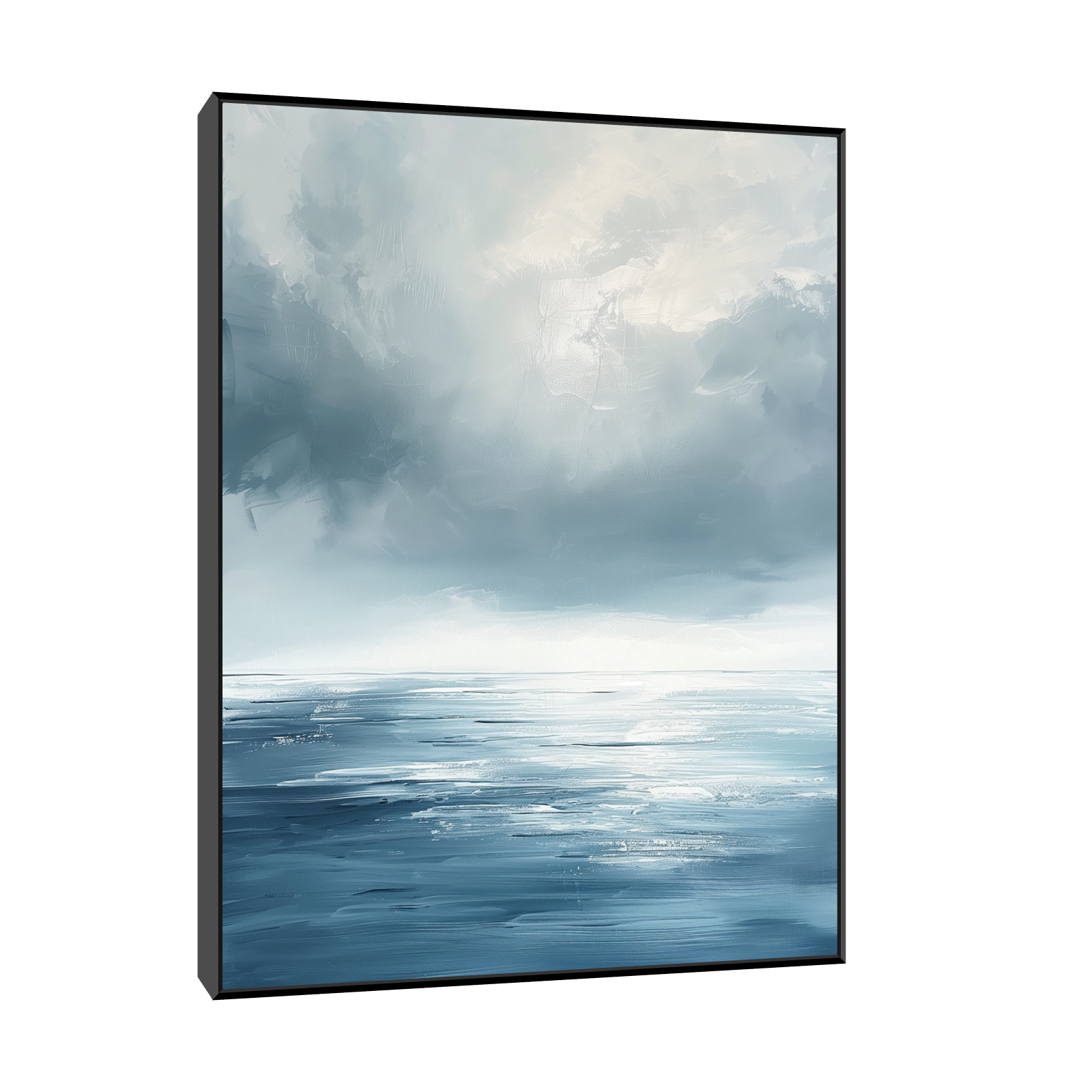 Umetnička slika ​Talasi i horizont II na platnu - NS Canvas Shop