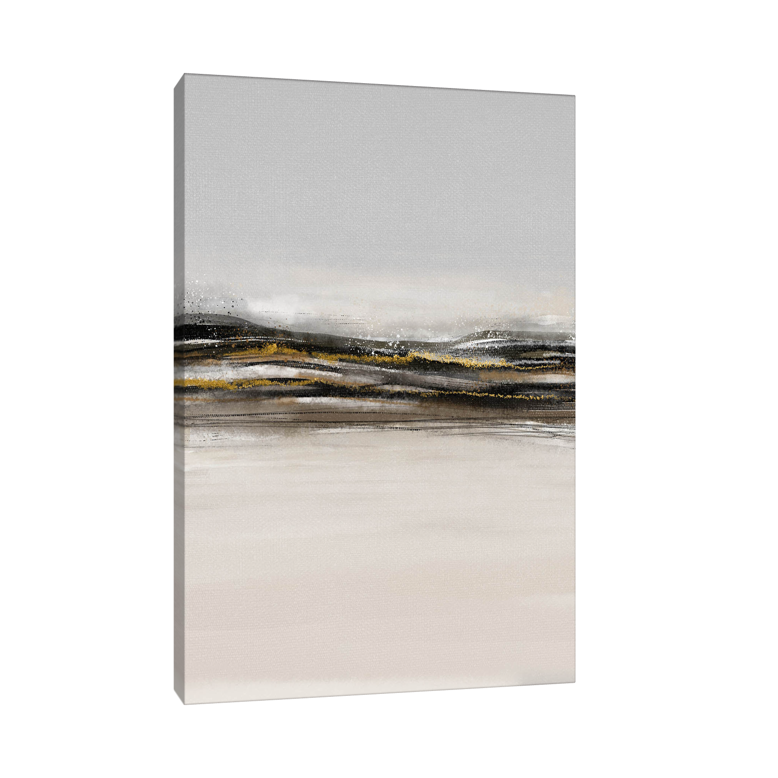 Umetnička slika ​Talasne vibracije na platnu - NS Canvas Shop