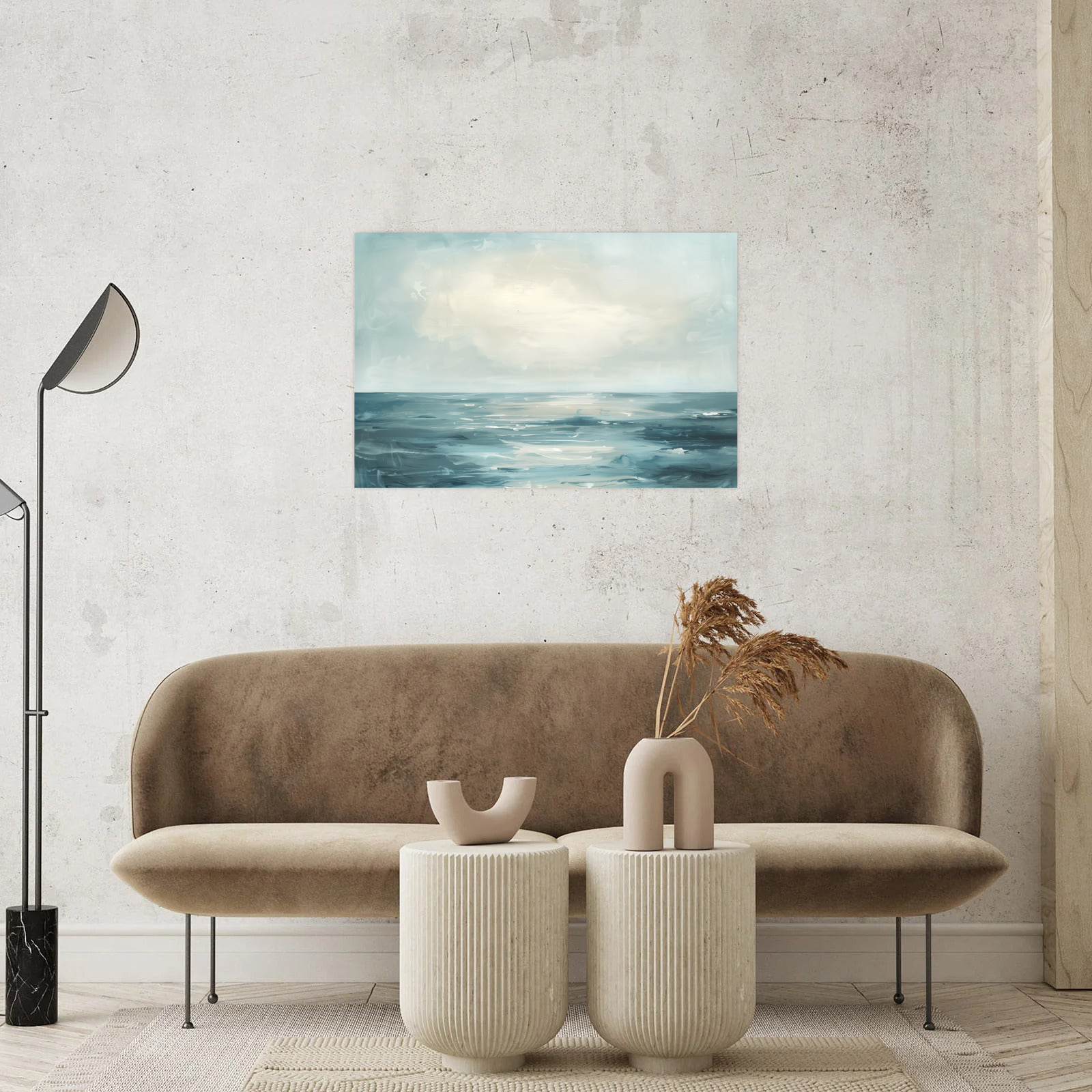 Umetnička slika ​Talasne vibracije II na platnu - NS Canvas Shop