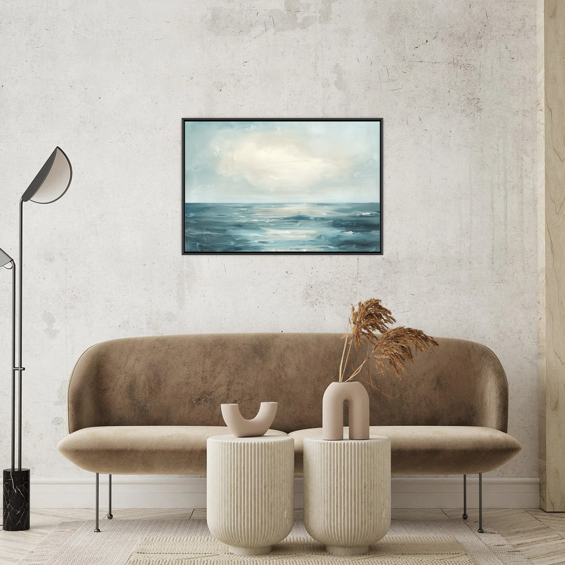 Umetnička slika ​Talasne vibracije II na platnu - NS Canvas Shop