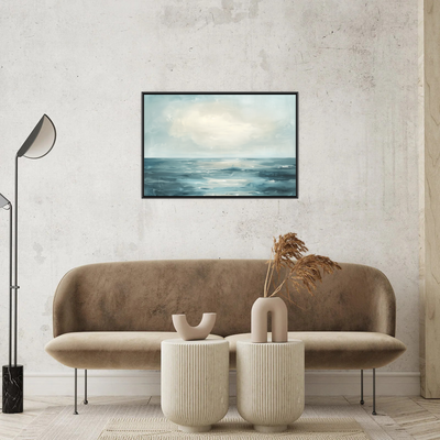 Umetnička slika ​Talasne vibracije II na platnu - NS Canvas Shop