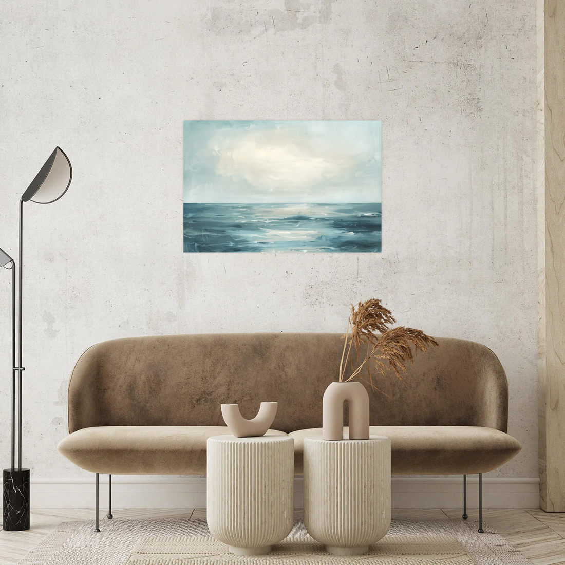 Umetnička slika ​Talasne vibracije II na platnu - NS Canvas Shop