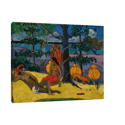 Umetnička slika ​Te Arii Vahine – La Femme Aux Mangos (II), Paul Gauguin na platnu - NS Canvas Shop