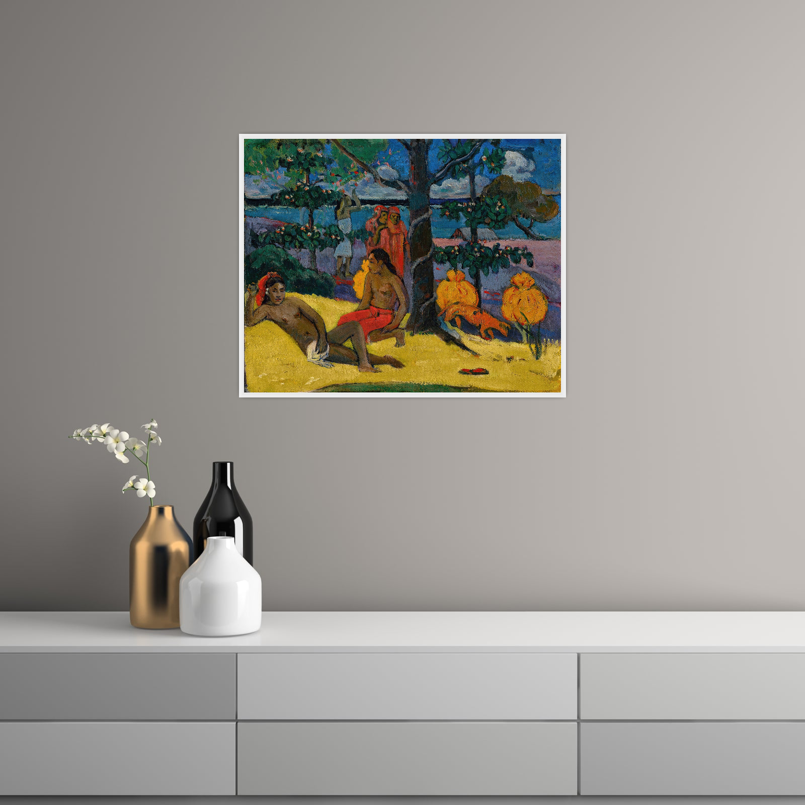 Umetnička slika ​Te Arii Vahine – La Femme Aux Mangos (II), Paul Gauguin na platnu - NS Canvas Shop