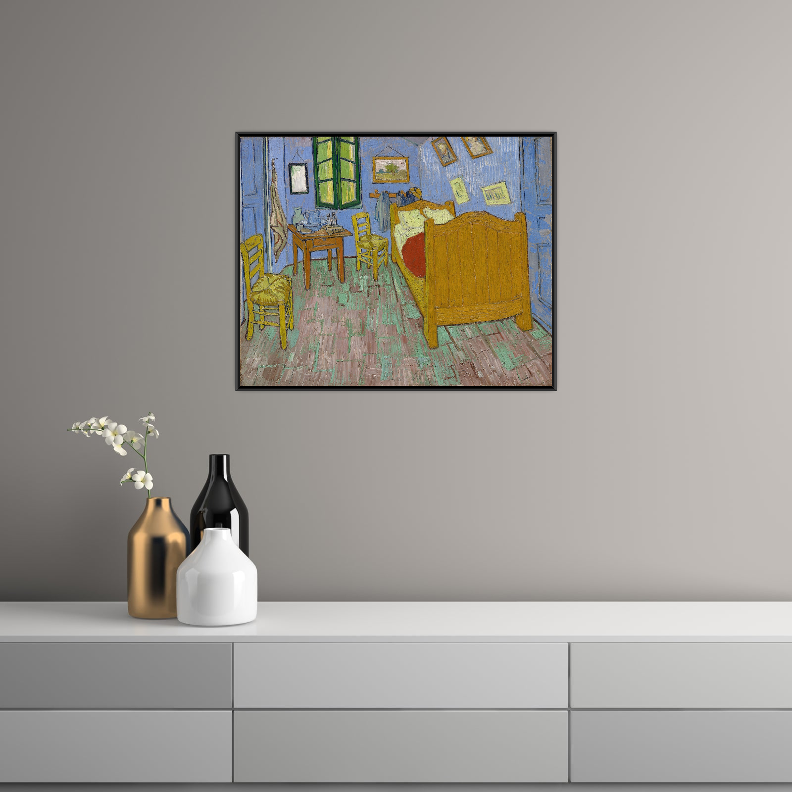 Umetnička slika ​The Bedroom, Vincent van Gogh na platnu - NS Canvas Shop