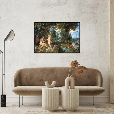Umetnička slika ​The Garden of Eden with the Fall of Man, Peter Paul Rubens na platnu - NS Canvas Shop