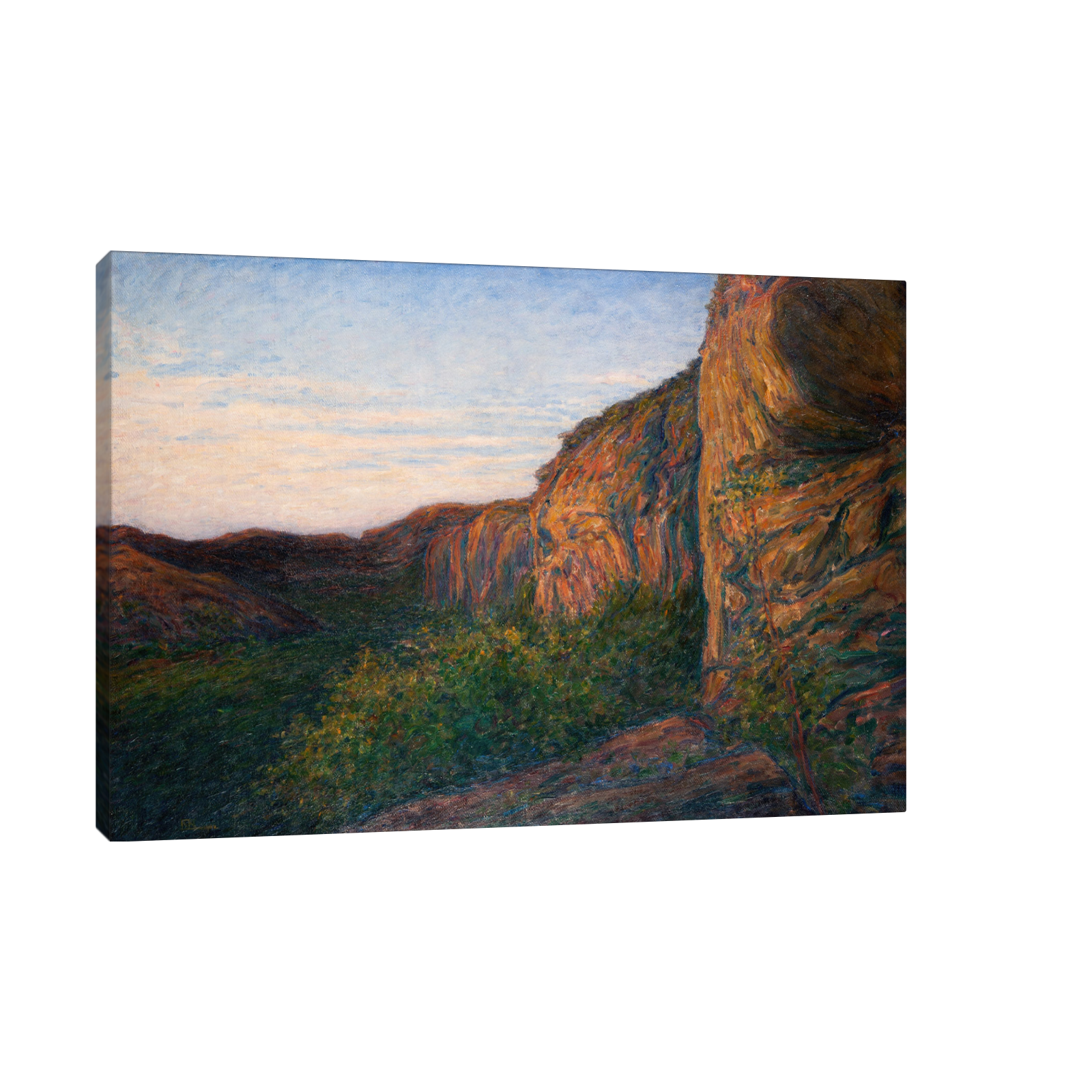 Umetnička slika ​The Glen, Karl Nordström na platnu - NS Canvas Shop