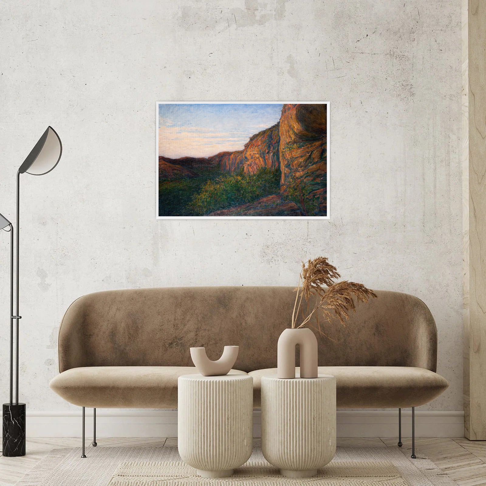 Umetnička slika ​The Glen, Karl Nordström na platnu - NS Canvas Shop