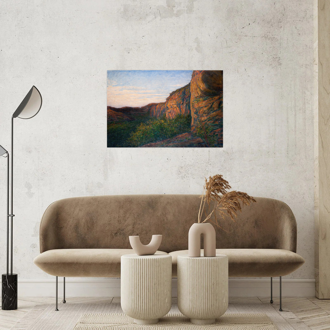 Umetnička slika ​The Glen, Karl Nordström na platnu - NS Canvas Shop