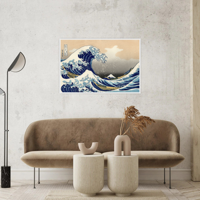 Umetnička slika ​The Great Wave off Kanagawa, Hokusai na platnu - NS Canvas Shop