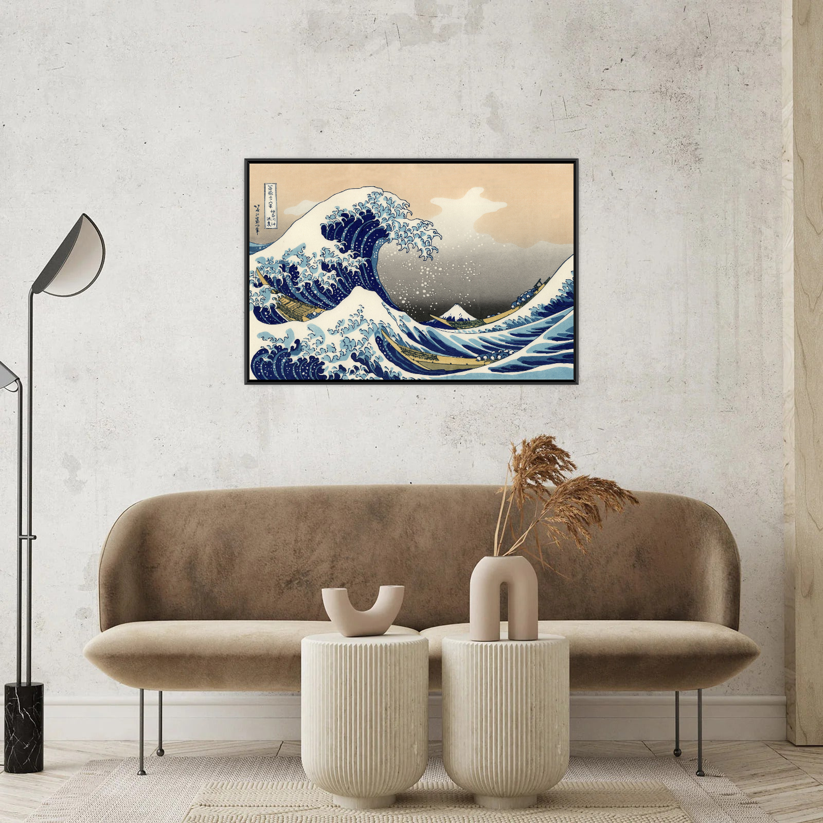 Umetnička slika ​The Great Wave off Kanagawa, Hokusai na platnu - NS Canvas Shop