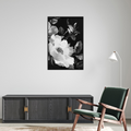 Umetnička slika ​Floralni kontrast III na platnu - NS Canvas Shop