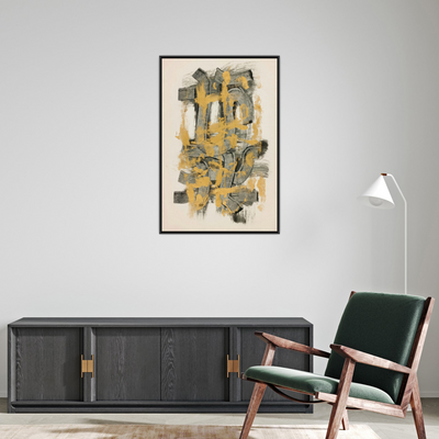 Umetnička slika ​Apstraktni motiv, Ulo Sooster na platnu - NS Canvas Shop