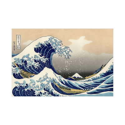 Umetnička slika ​The Great Wave off Kanagawa, Hokusai na platnu - NS Canvas Shop