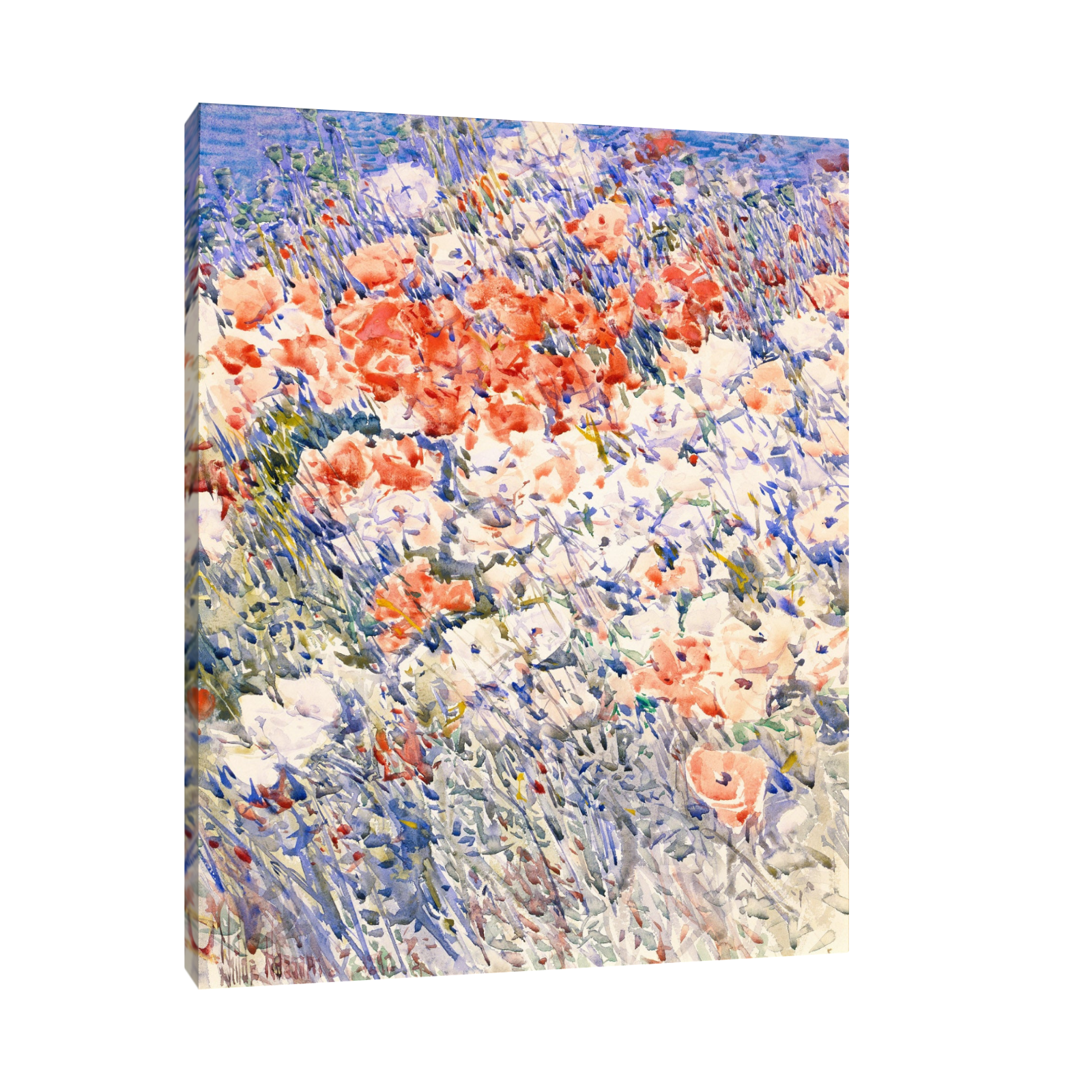 Umetnička slika ​The Island Garden, Childe Hassam na platnu - NS Canvas Shop
